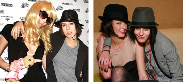 Riese Alex Paris Hilton Kate Moennig Halloween