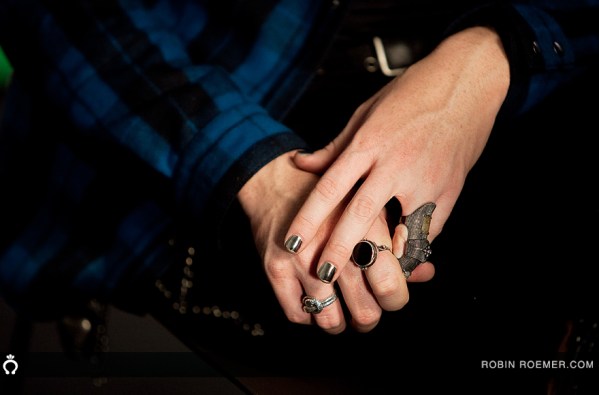 Adam Lambert fingernails