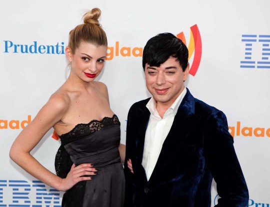 GLAAD NY Malan Breton and Ashley Shaw