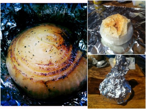 onion collage