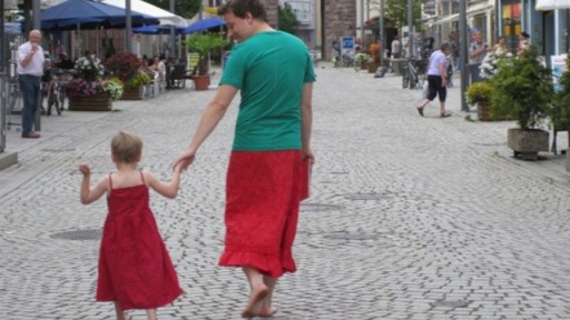 dad in dress