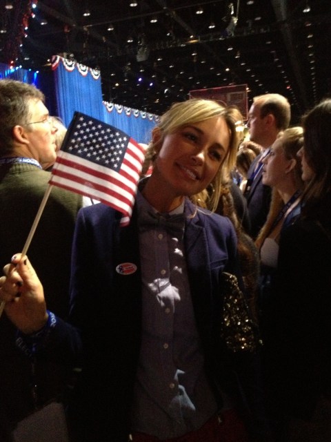 brandy with flag