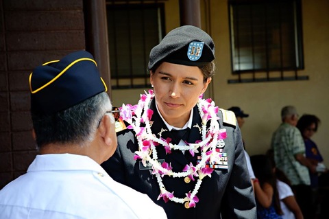 TULSI GABBARD, CONGRESSWOMAN AND EXTREMELY WELL-DECORATED NATIONAL GUARDSWOMAN