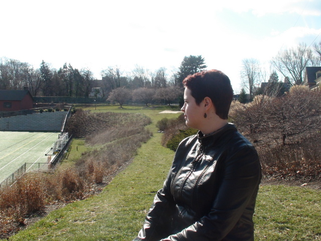 One of the people in the Dimensions of Diversity program takes great photos, and this is one she took of me during a lunch break.