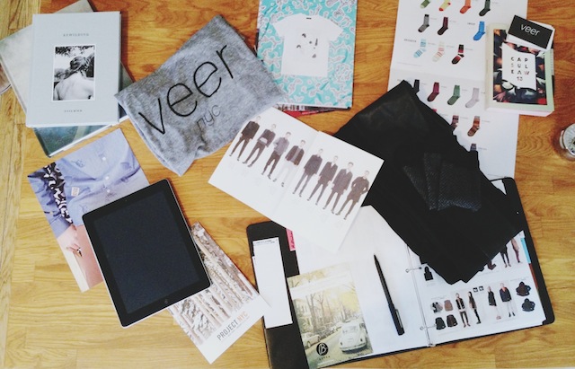 t-shirts and look books and excitement, oh my