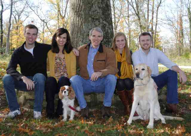 Senator Portman's family includes a gay son and really adorable dogs and he's okay with that. via {NPR