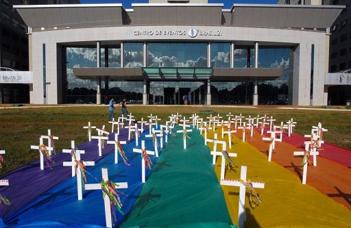 MEMORIALS FOR VICTIMS OF HATE CRIMES {VIA AGENCIA BRASIL}