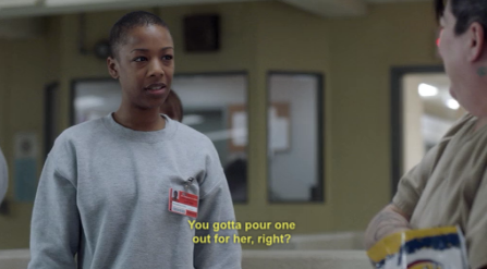 poussey why is your face perfect tho