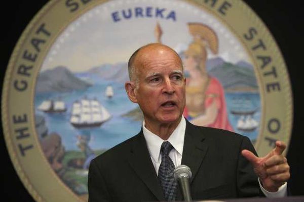 Gov. Jerry Brown via latimesblogs