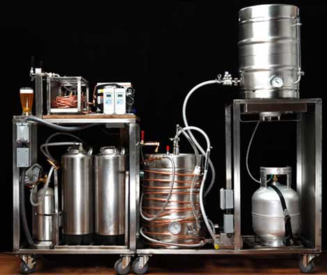 A serious homebrew setup via Manzine