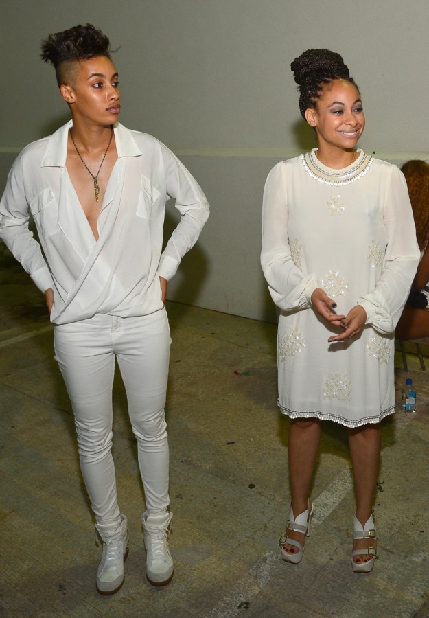 ATLANTA, GA - AUGUST 31: AzMarie Livingston and Raven-Symone attends Ludacris Official Birthday Party at Compound on August 31, 2013 in Atlanta, Georgia. (Photo by Prince Williams/FilmMagic)