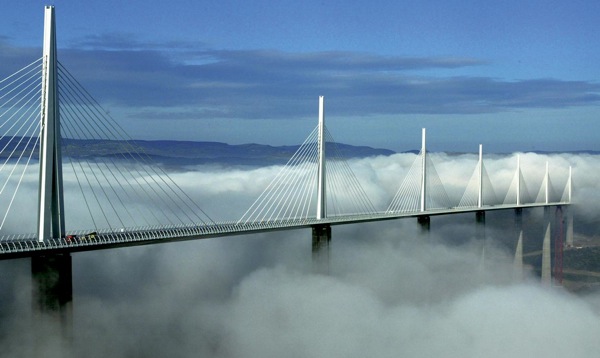 THE MILLAU VIADUCT IN SOUTHERN FRANCE. NO ONE HAS BOTHERED TO ASK IT HOW IT IDENTIFIES.