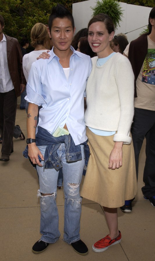 Jenny Shimizu & Ione Skye (Photo by Jean-Paul Aussenard/WireImage)