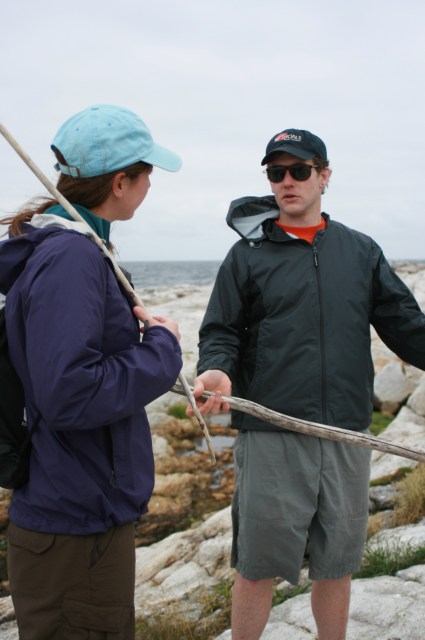 The best part about environmental science work: summer field work. Joe at her graduate research field site, 2012 (via josephlsimonis.com)