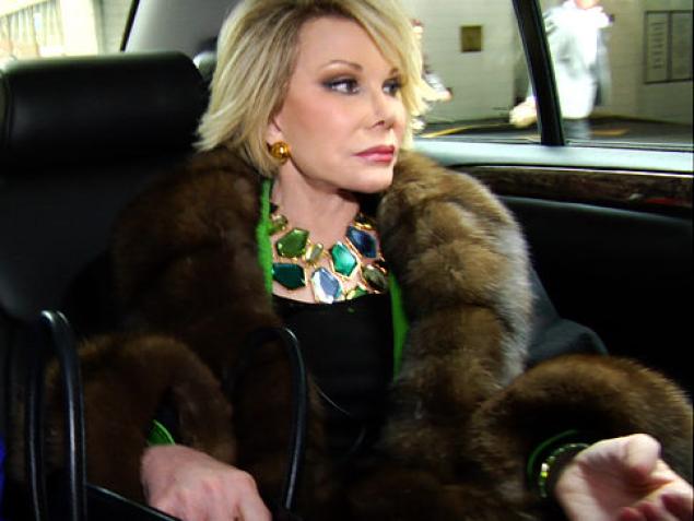 Joan Rivers via NY Daily News