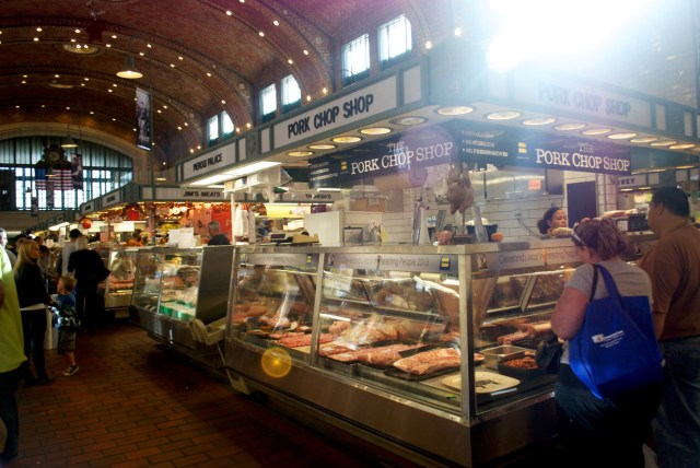 The lesbian owned-and-operated Pork Chop Shop.