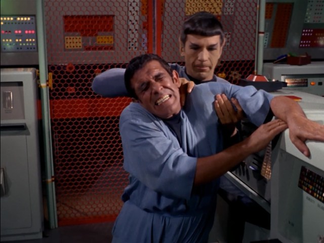 You don't want a massage from Spock.