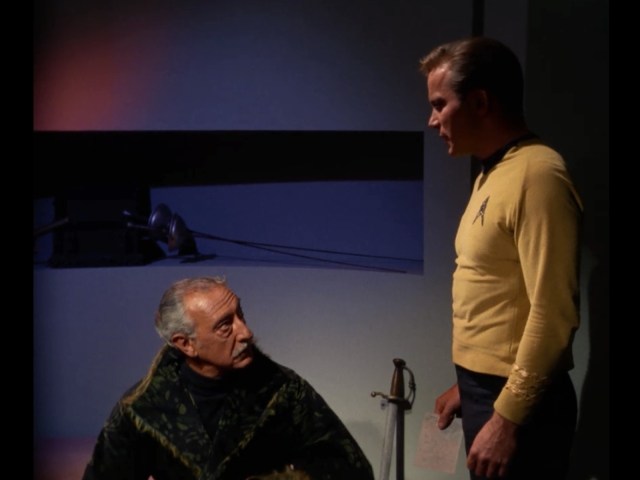 Kirk: So wait, are you actually Hitler?