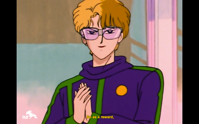 Jadeite in his super-'90s exercise attire