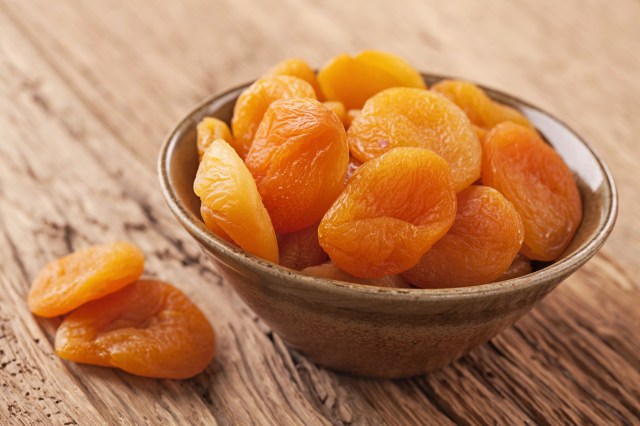 Dried apricots