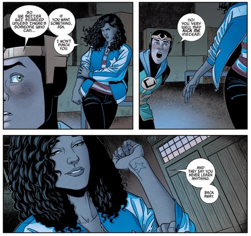 Young Avengers art by Jamie McKelvie