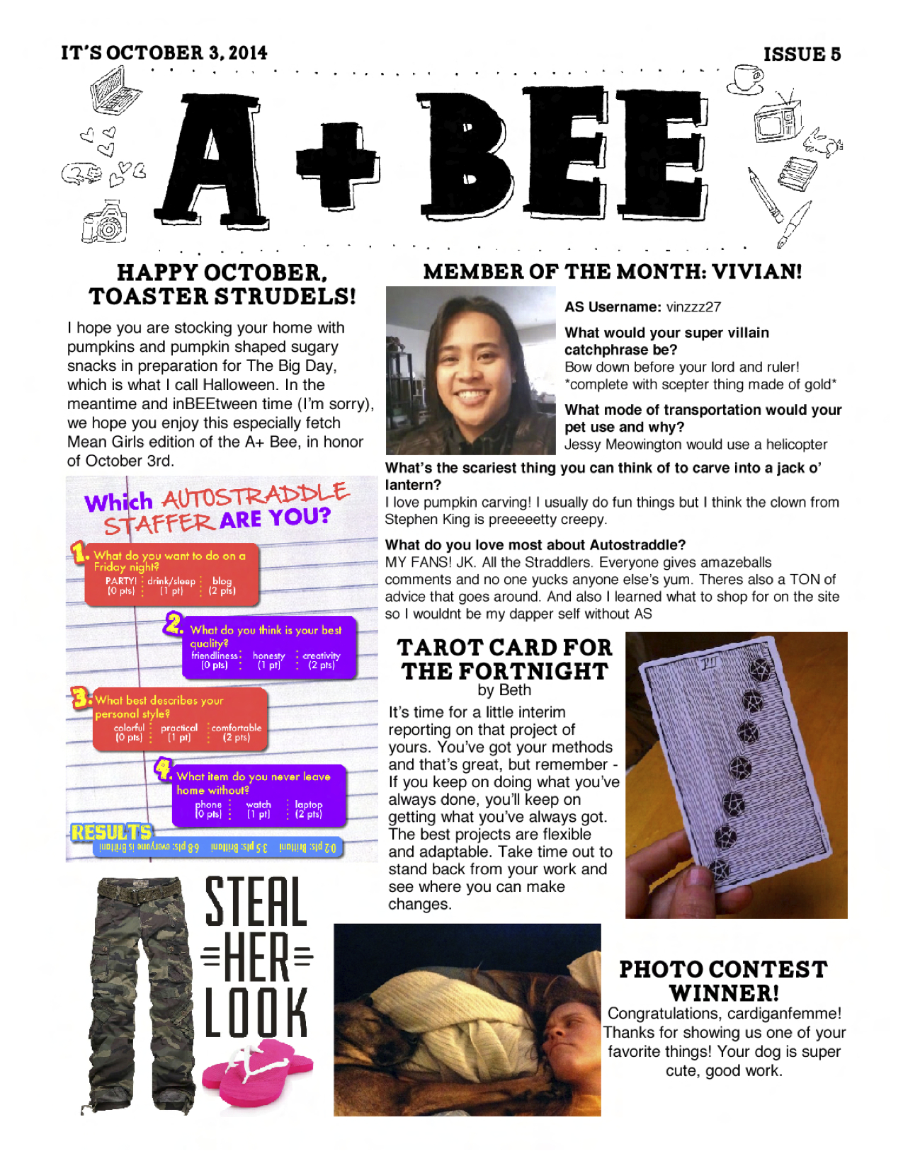 A+ Bee 5 page 1