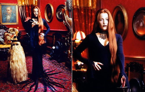 gillian anderson morticia