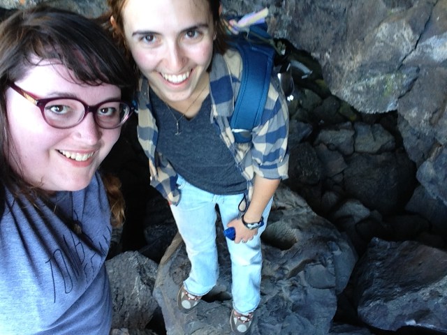 We told them we didn't have White-nose Bat Syndrome and they let us go into a cave!