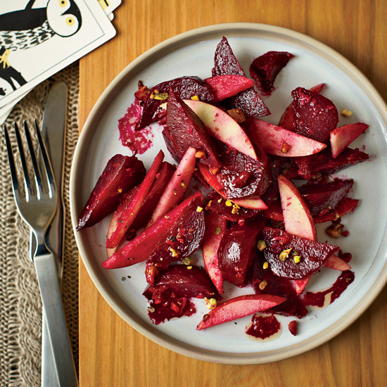 Beet and apple salad