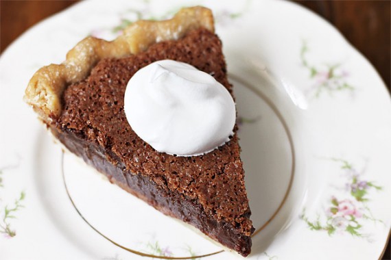 Chocolate chess pie