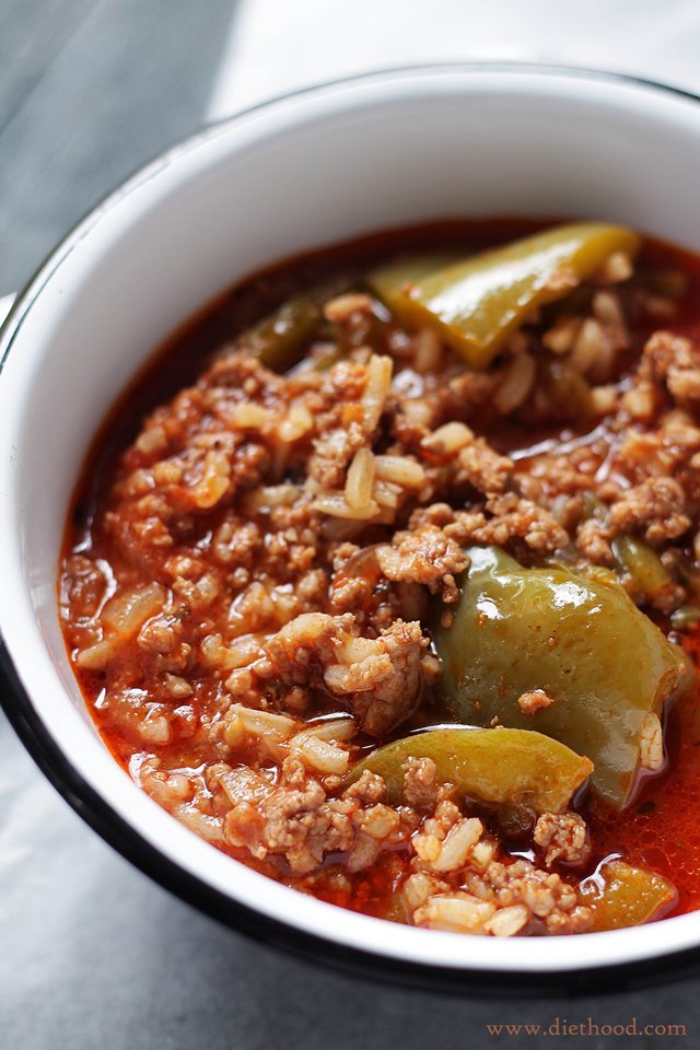 Stuffed Pepper Soup