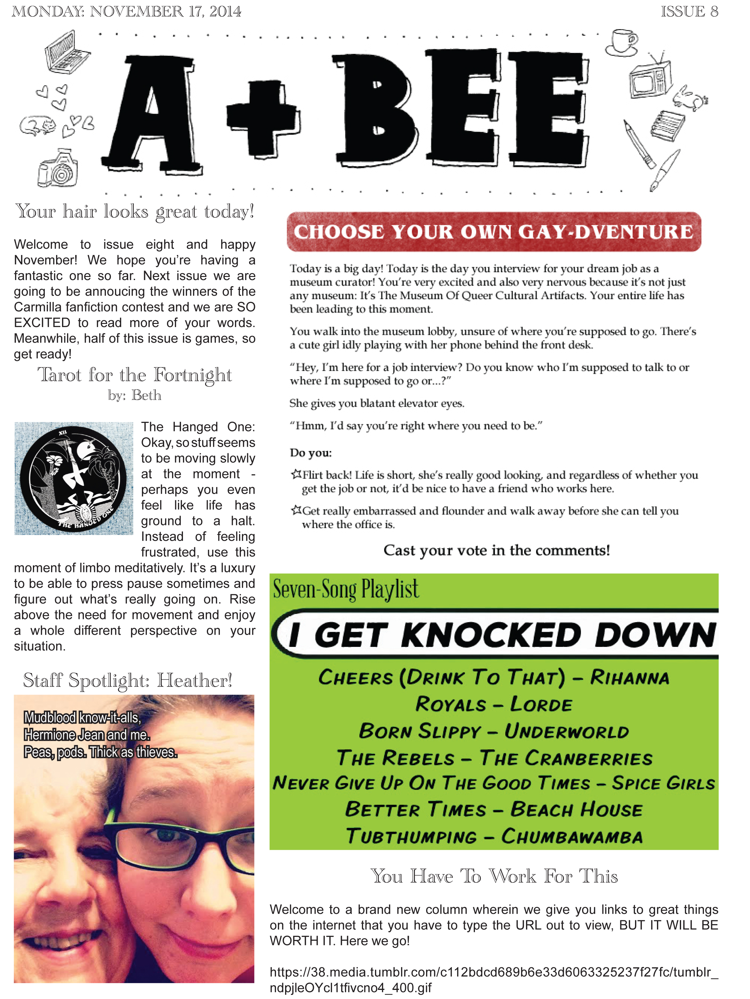 a+ bee 8 pg 1