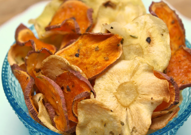 Sweet potato chips