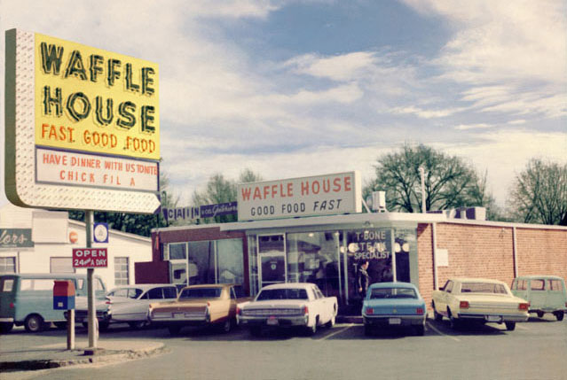 Waffle House in Atlanta, Georgia, 1964 