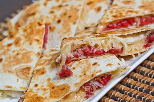 Reuben Quesadilla