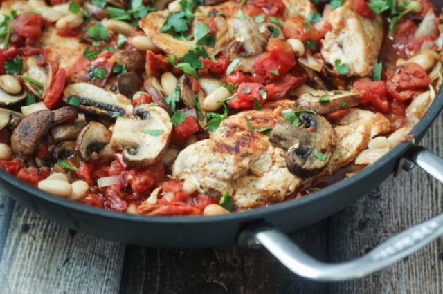 Tuscan-Chicken-Skillet-6