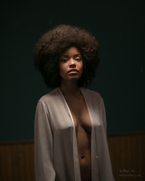 Mayan Night. Photographed by Ming in Los Angeles. via womenofcolor