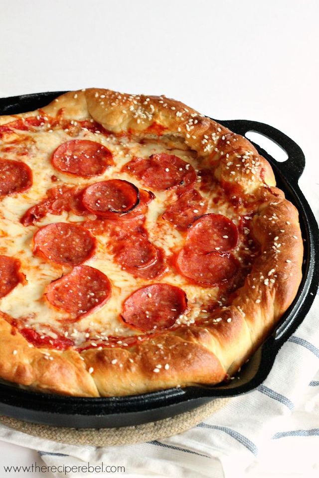 Pretzel Crust Pizza