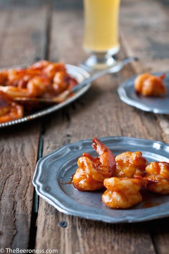 Smokey Hot Beer Shrimp