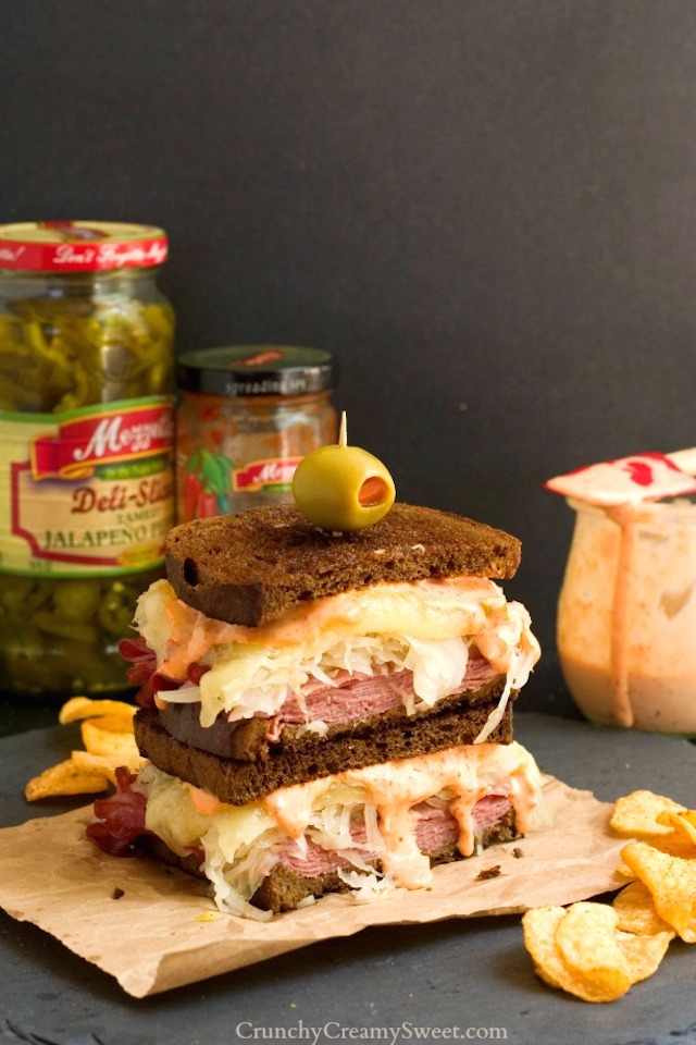 The Ultimate Spicy Reuben Sandwich