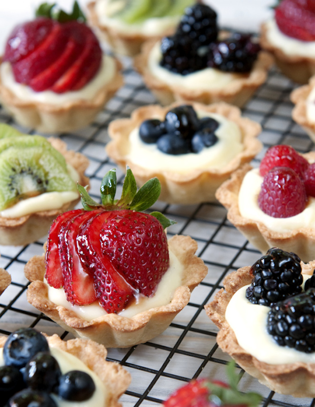 Fruit and Cream Mini-Tarts