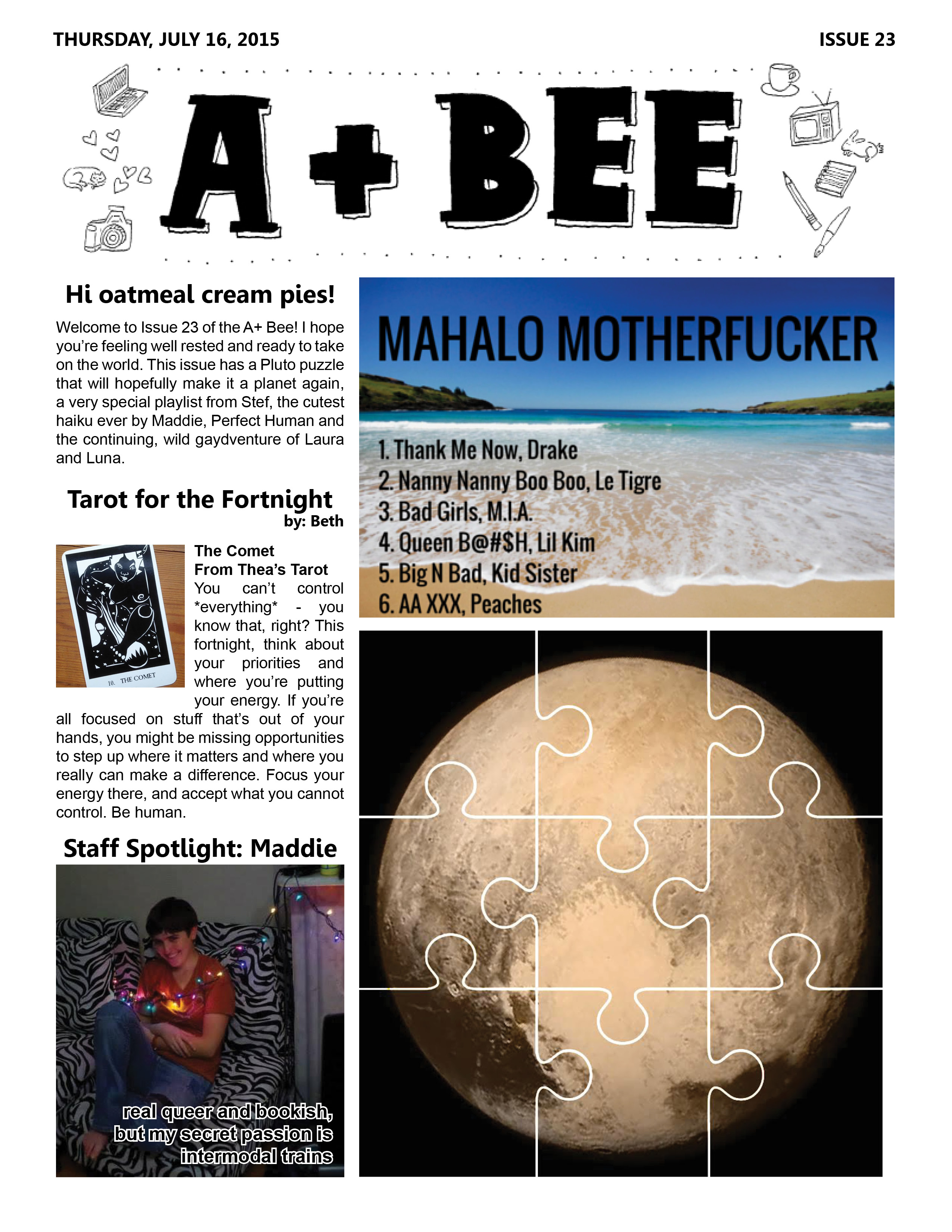 a+ bee 23