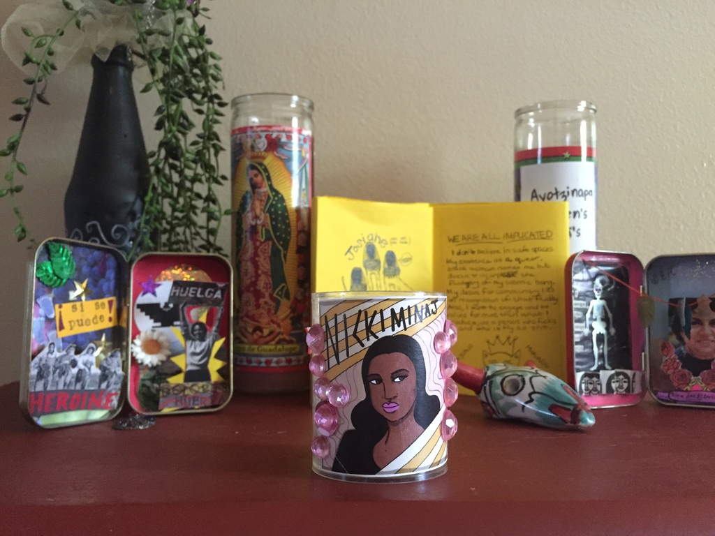 Nicki Minaj candle artwork by Rory Midhani.