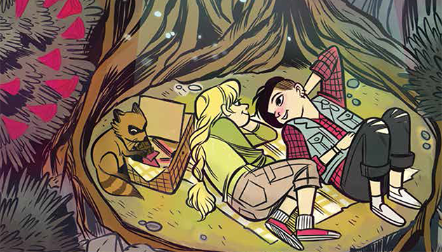 From Lumberjanes #11 cover by Carolyn Nowak