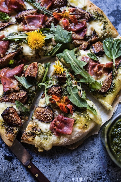 dandelion-green-pesto-fresh-fig-and-gorgonzola-pizza-with-prosciutto