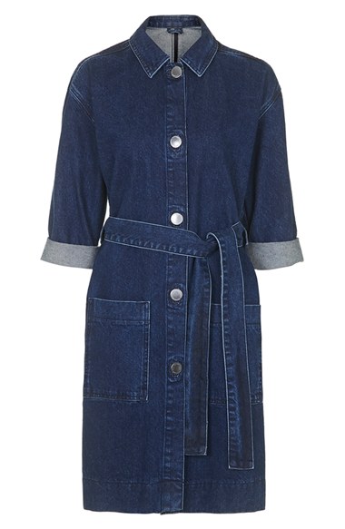 Monki Long Denim Jacket