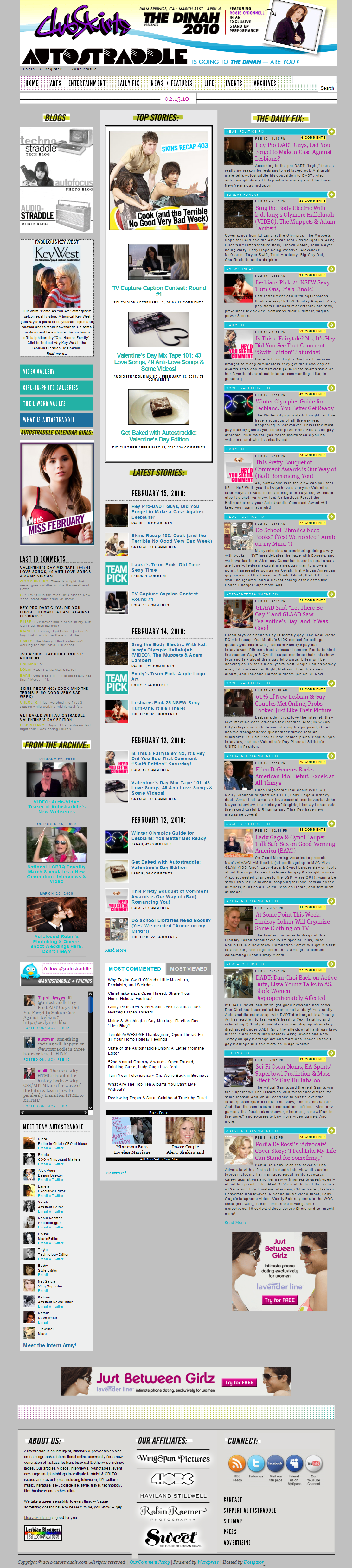 Autostraddle- News, Entertainment and Girl-on-Girl Culture_1266274463491