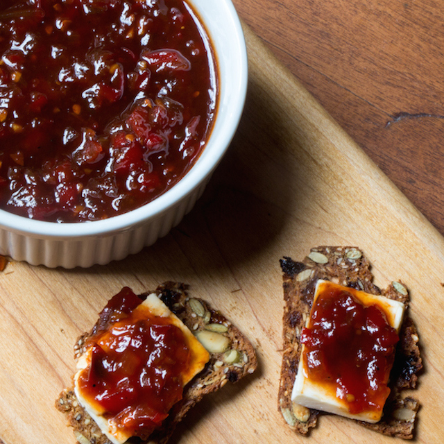 Spicy Red Pepper Jam