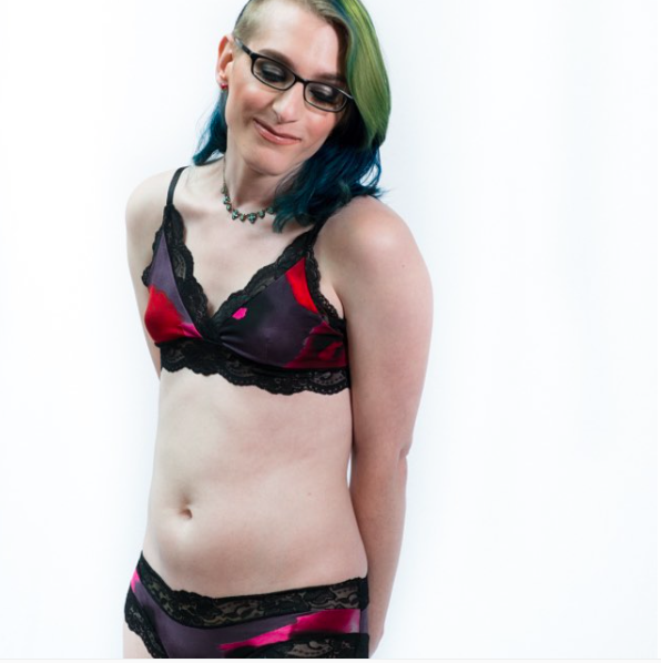 Alexis Edwards by photographer Michelle Davidson-Schapiro via Bluestockings Boutique