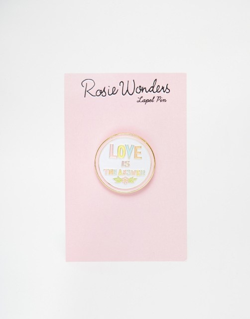 %Love Is The Answer Pin